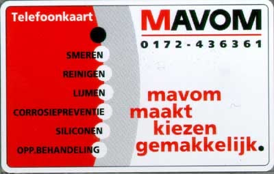 Mavom (gedrukt op 1e standaardserie)