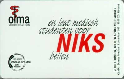Olma, laat medisch studenten voor niks…