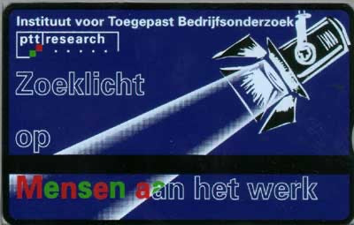 Zoeklicht op Mensen aan het werk