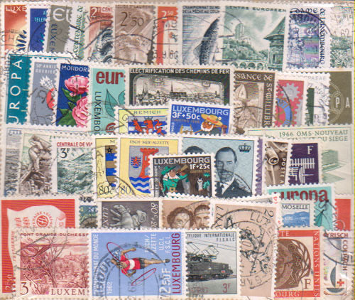 50 verschillende Luxemburg plaatjes