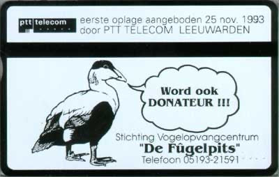 “de Fugelspits”sticht.Vogelopvangcentrum