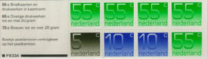 1986 Postzegelboekje no.33a, Crouwel
