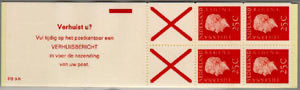 1971Postzegelboekje no 9h