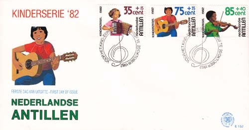 1982 Kinderzegels, muziek