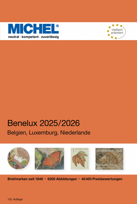 Michel Benelux 2025-26, in kleur, harde kaft, deel 12
