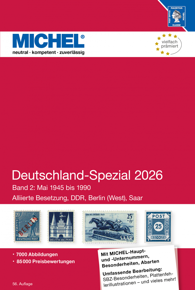 Michel Duitsland SPECIAAL  deel 2, 1945-1990  zonder BRD, in kleur 2026