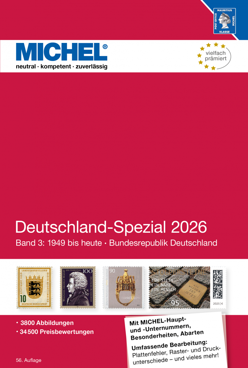 Michel Duitsland SPECIAAL, deel 3, BRD incl. postzegelboekjes e.d. in kleur 2026