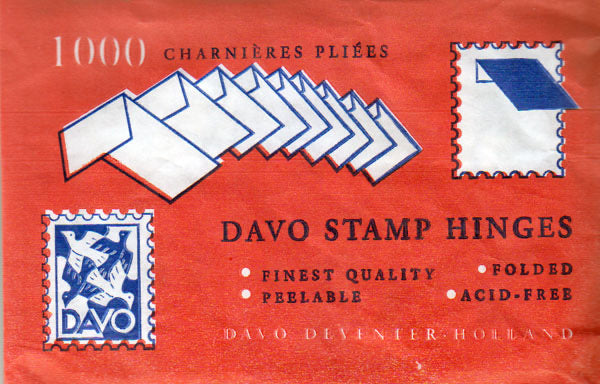 Gomstrookjes ( Plakkertjes ) Davo 1000 stuks