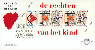 1989 Kind met blok
