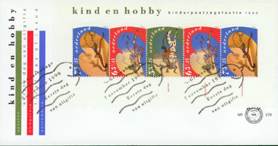 1990 Kind met blok