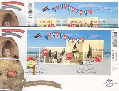 2007 Zomerpostzegels, strandvermaak