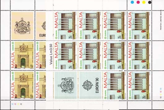 1990 Malta cept
