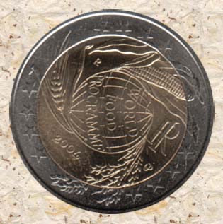 Italie 2004 unc, wereld voedseldag