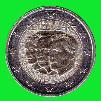 Luxemburg 2011 Unc, 50e verj Prins Jean