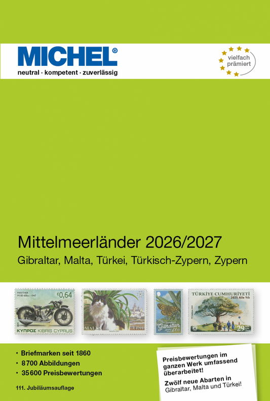 Michel Middenlandse zee  landen 2026-27, in kleur, deel 9