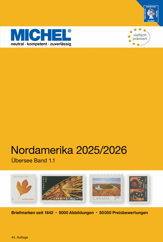 Michel Noord Amerika en Canada 2025-26, harde kaft
