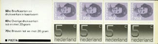 1982 Postzegelboekje no.27a