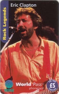Eric Clapton, 5 pond kaart
