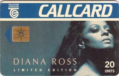 Diana Ross, Ierland gebr, 20 units