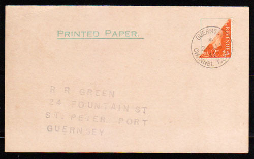 Guernsey poststuk 2d