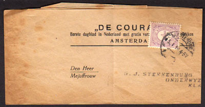 Nederland, wikkel van DE COURANT