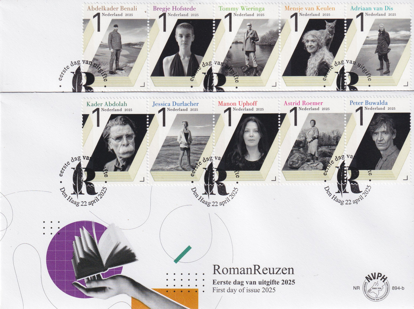 2025  Roman schrijvers