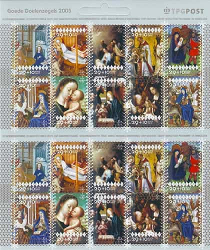 2005 Goede Doelen Decemberzegels
