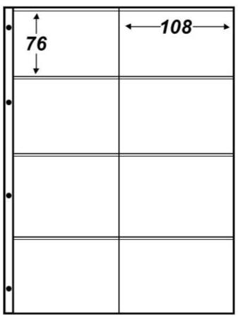 Verzamelbladen voor V albums, V4x2