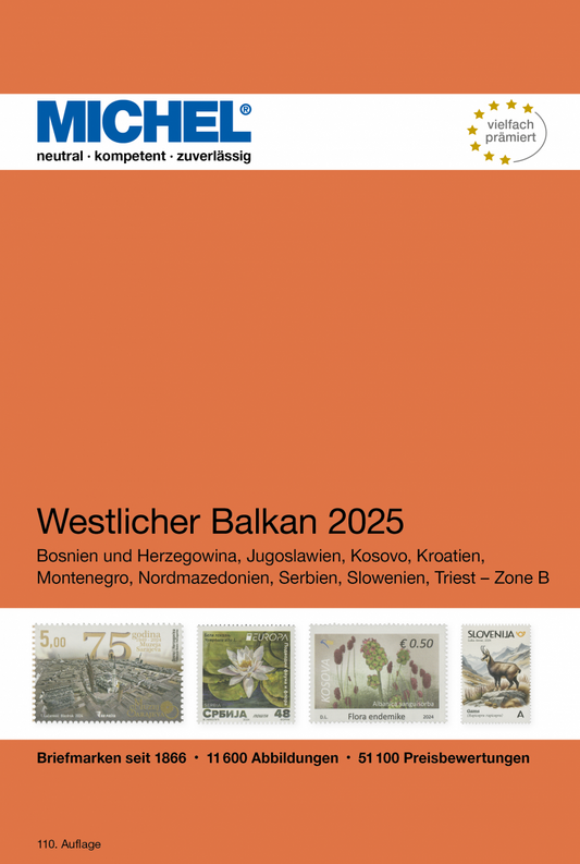 Michel Westelijke Balkan 2025 in kleur, harde kaft, deel 6