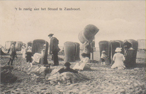 Zandvoort, rustig aan het strand