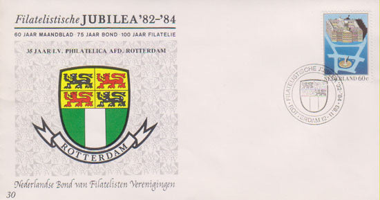 1983 Rotterdam, 35 jr. i.v. Philatelica