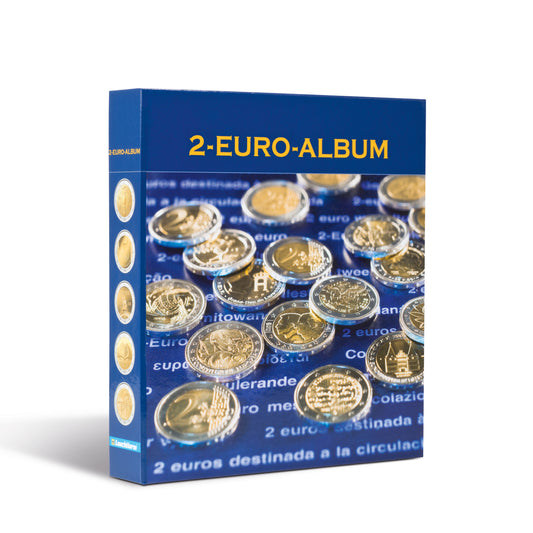 Voordruk album Numis voor  speciale 2 Euro stukken 2023 en 2024