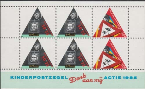 1985 Kinderzegels (blok)