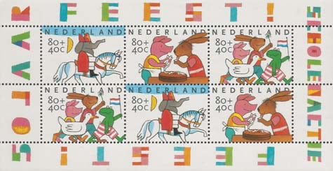 1998 Kinderzegels (blok)