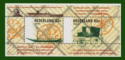2000 150 jaar postzegels in 2002 (blok)
