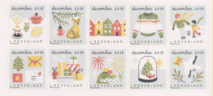 2018 Decemberzegels