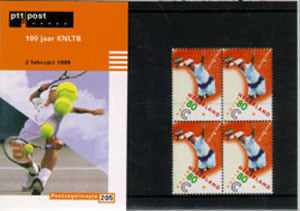1999	Zegel uit boekje ,100 jr.KNLTB' (PB 52)