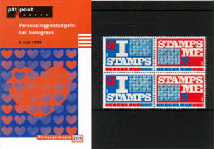 1999	Zegels uit boekje no. 54, verrassingszegels