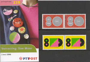 2000	Zegels uit boekje 'Doe Maar vijf' (PB 61)