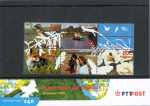 2001	Zegels uit boekje natuur (PB 64)