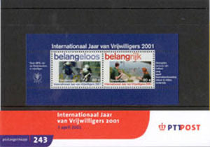 2001	Blok vrijwilligerswerk