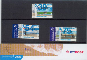 2001	Eurozegels