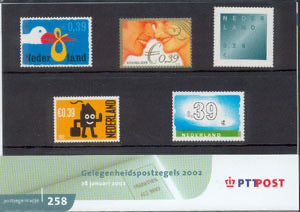 2002	Gelegenheidspostzegels 2002