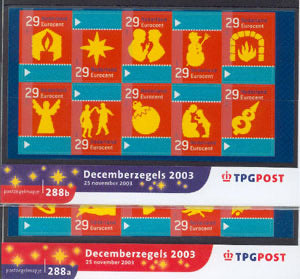 2003	Decemberzegels