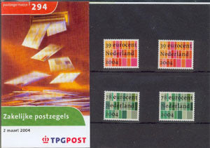 2004	Zakelijke postzegels