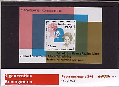 2009 3 generaties koninginnen