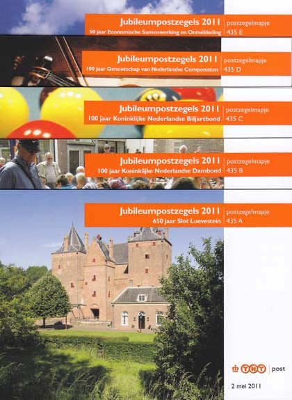 2011 Jubileumzegels