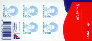 2001 Beatrix inversie 1 gld.10