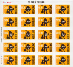 2002 Verhuiszegel  € 0,39