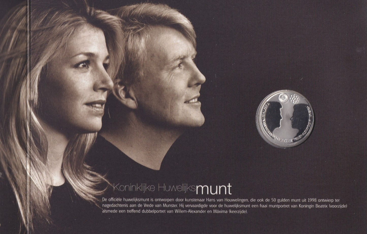 Munt & Postzegelset Koninklijk Huwelijk 2002